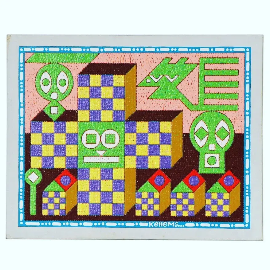 Jerry Kellems Acrylic on Canvas, 16 in × 20 in