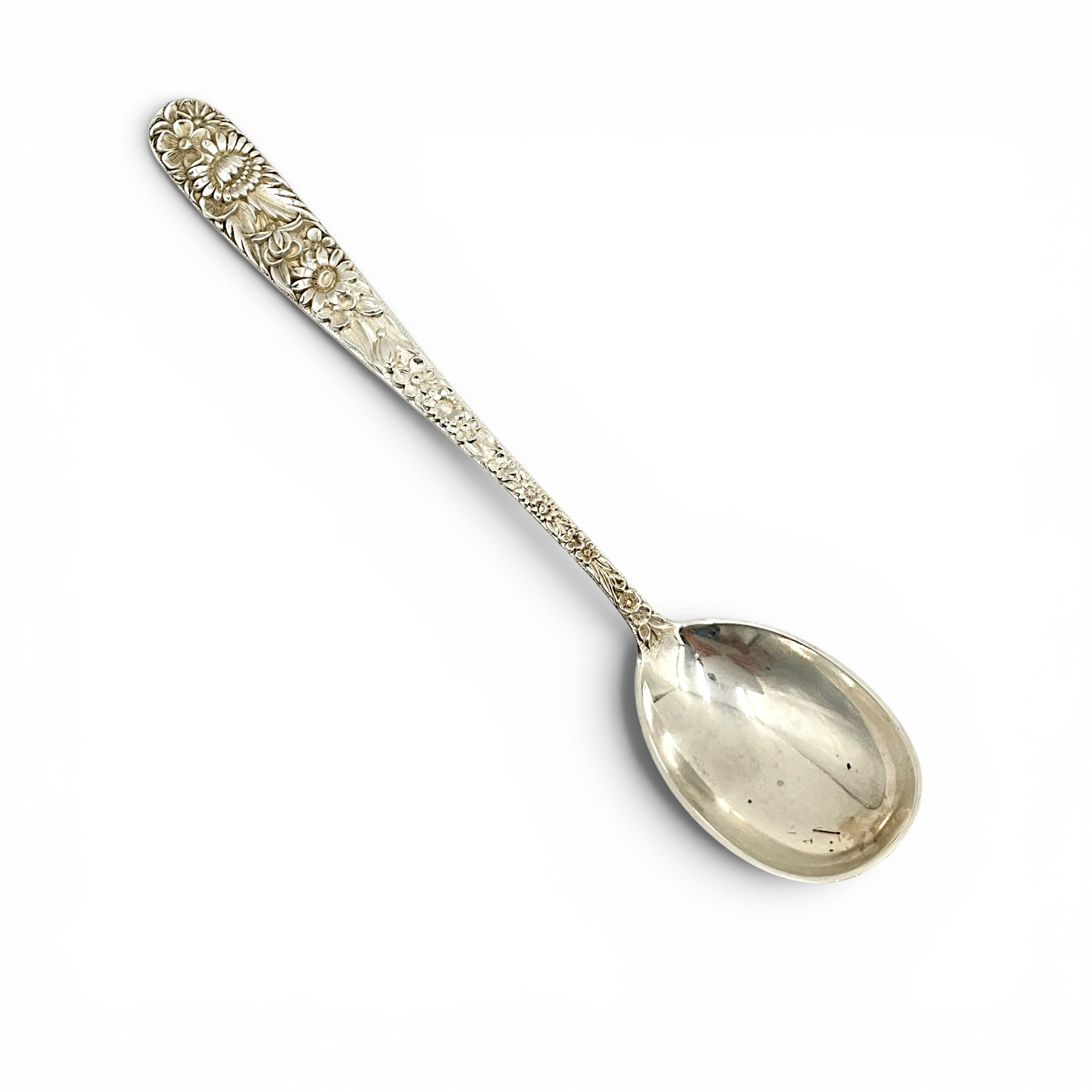 S. Kirk & Son Inc. Sterling Silver Repousse Sugar Spoon